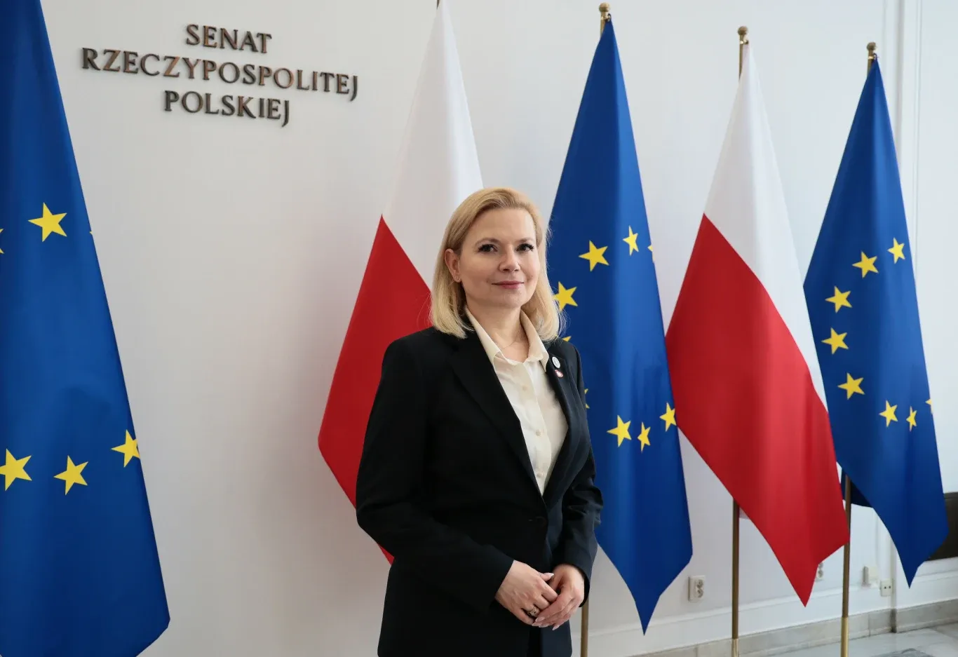 Monika Piątkowska w Senacie Rzeczypospolitej Polskiej